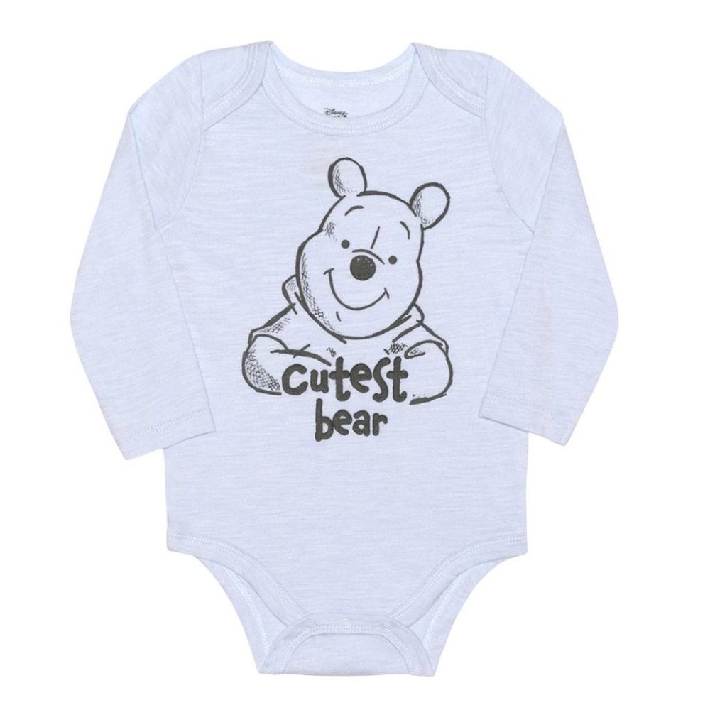 Okie Dokie Baby Boys Winnie The Pooh Bodysuit